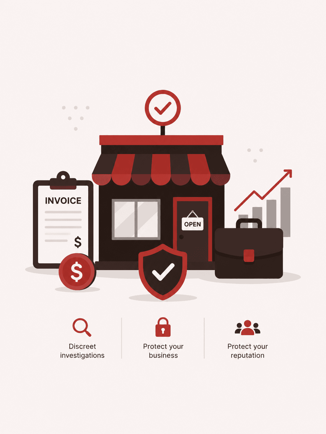 Small businesses — treasury wallet incidents and discreet investigations